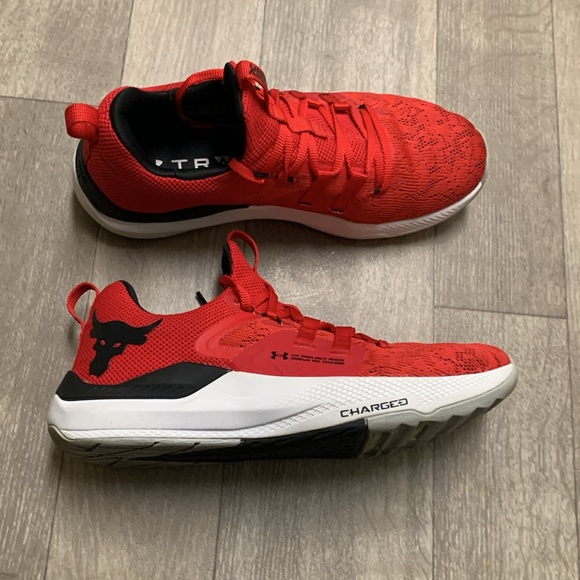 Unisex Under Armour Project‎ Rock BSRTraining Charged Lace Up Sneakers Shoes